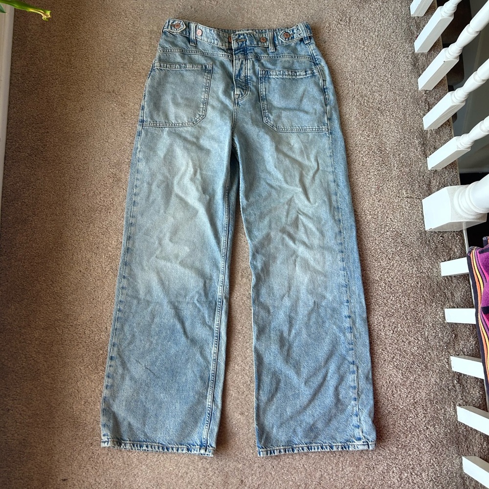 We The Free Light Blue Denim Jeans